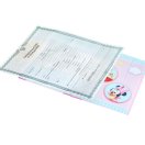 1503913 Свидетельство  о рождении "Малышка Минни Маус" со стихом.Формат А5