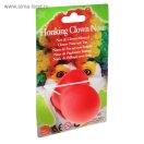 WW 313641/1 Красный резиновый нос клоуна "Пикалка" на резинке