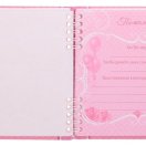 1583382 Книга пожеланий " С Днем рождния! Принцессы" в твердом переплете (39 л.) Размер 15*15 см.