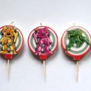 3718253 Набор свечей в торт "Трансформеры" (5 шт.)