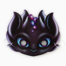 9561431 Картонная маска "Сказочный дракон" на резинке